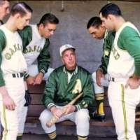 Joe DiMaggio Wears the Kelly Green and Gold.